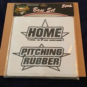 Baseball Base Set. 5 pack